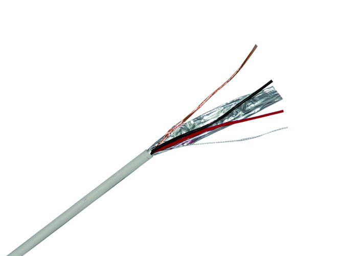 FTP 0.22mm² BC/ TC Security Alarm Cable 2 Cores For CCTV Bell / Microphone